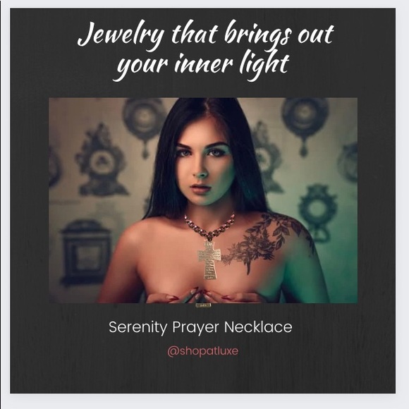 Serenity Prayer Necklace - Picture 6 of 6